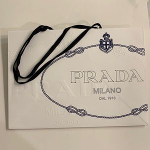 Prada gift bag